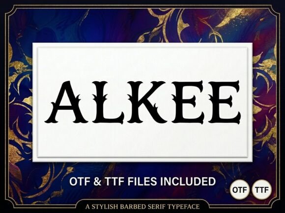 Alkee: The Bold Display Font for Impactful Design