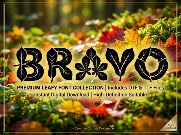Bravo: A Bold Display Font for Unforgettable Design