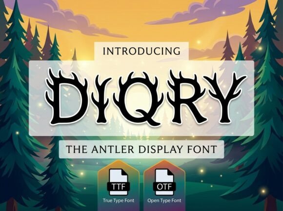 Diory: A Font Rooted in Wilderness Elegance