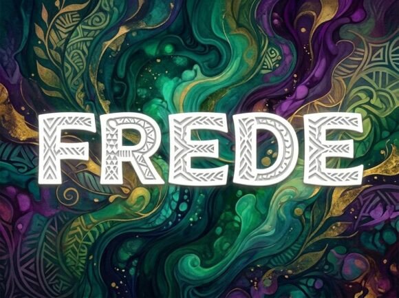 Frede: A Bold Display Font for Unforgettable Designs