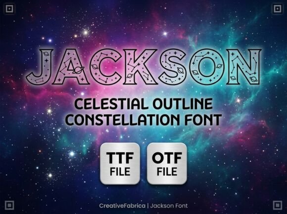 Jackson: Where Typography Meets the Cosmos