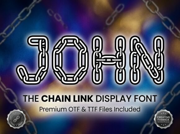 John: A Stunning Decorative Display Font for Bold Creators