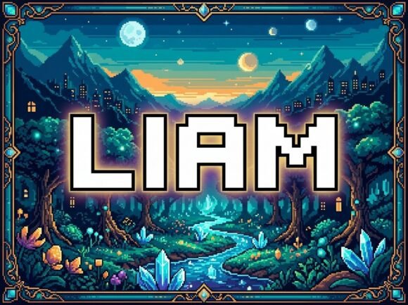Liam: A Striking Display Typeface for Bold Creators
