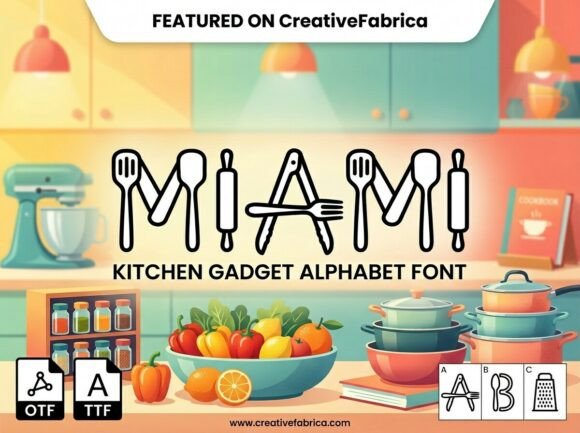 Miami: A Display Typeface for Bold Creatives