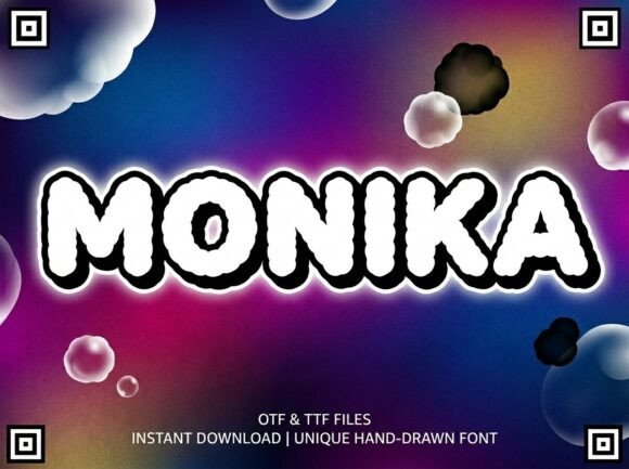 Monika: The All-Caps Display Typeface for Bold, Artistic Projects