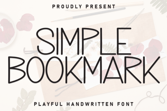 Simple Bookmark: The Warmth and Polish of a Premium Display Font