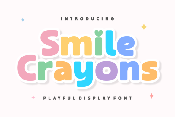 Smile Crayons: A Playful Font for Creative Projects